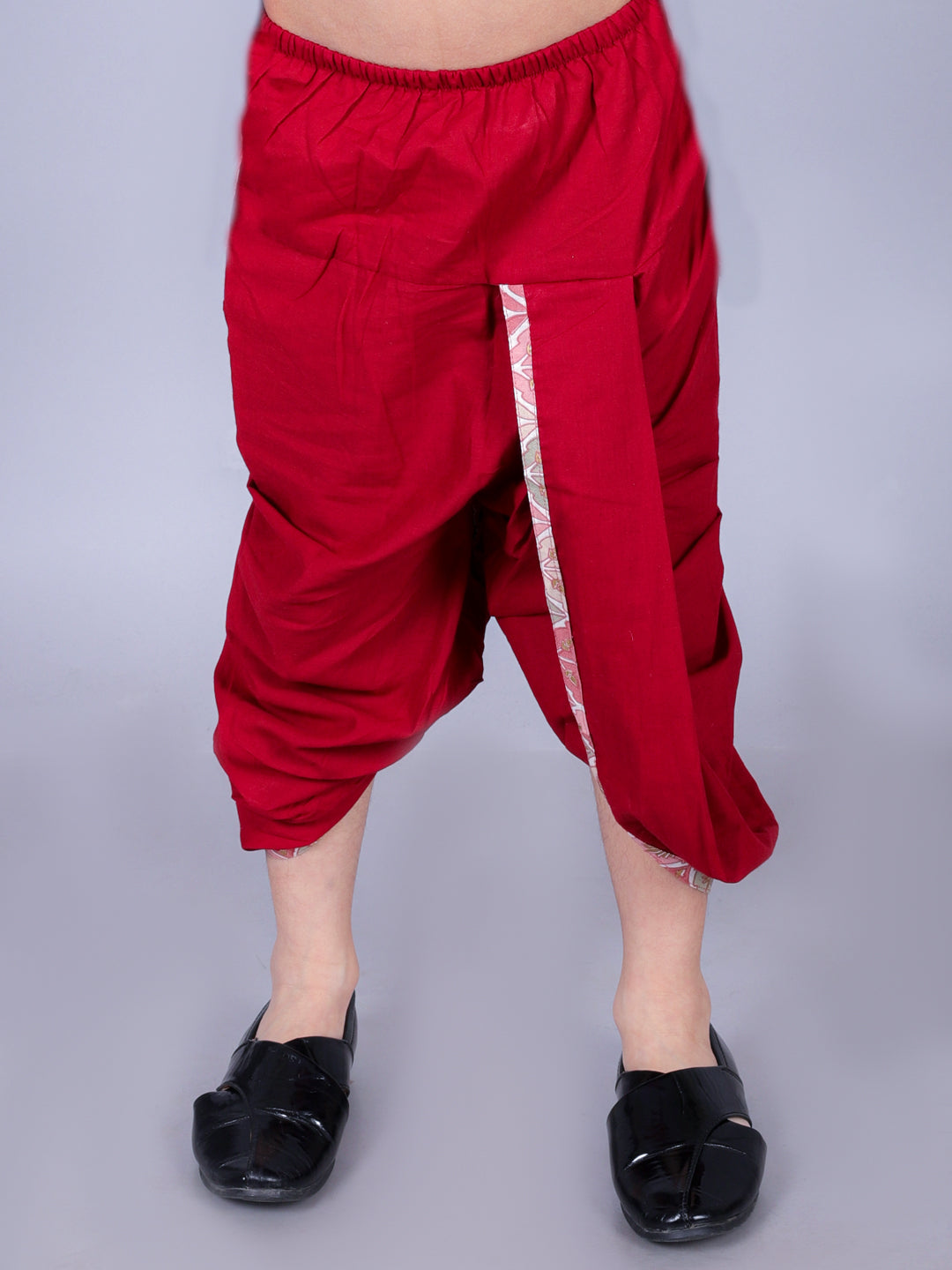 Anuttara Multicolor Cotton Blend Straight Dhoti & Kurta Set_FJB1001