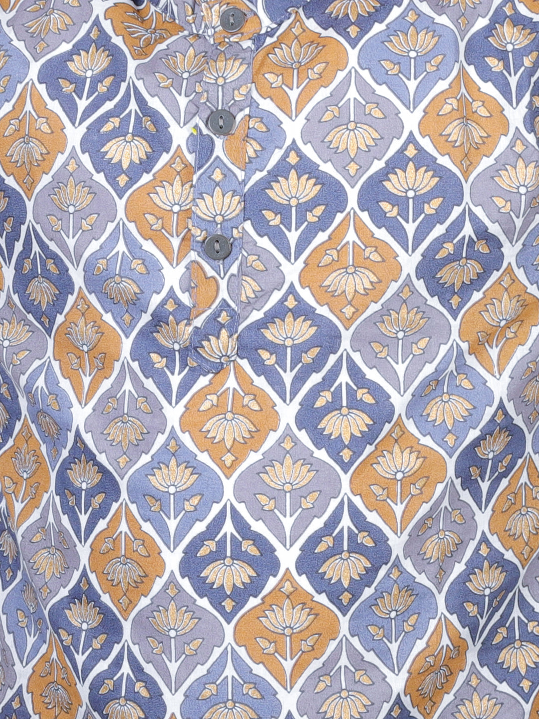 Anuttara Multicolor Cotton Blend Straight Dhoti & Kurta Set_FJB1002