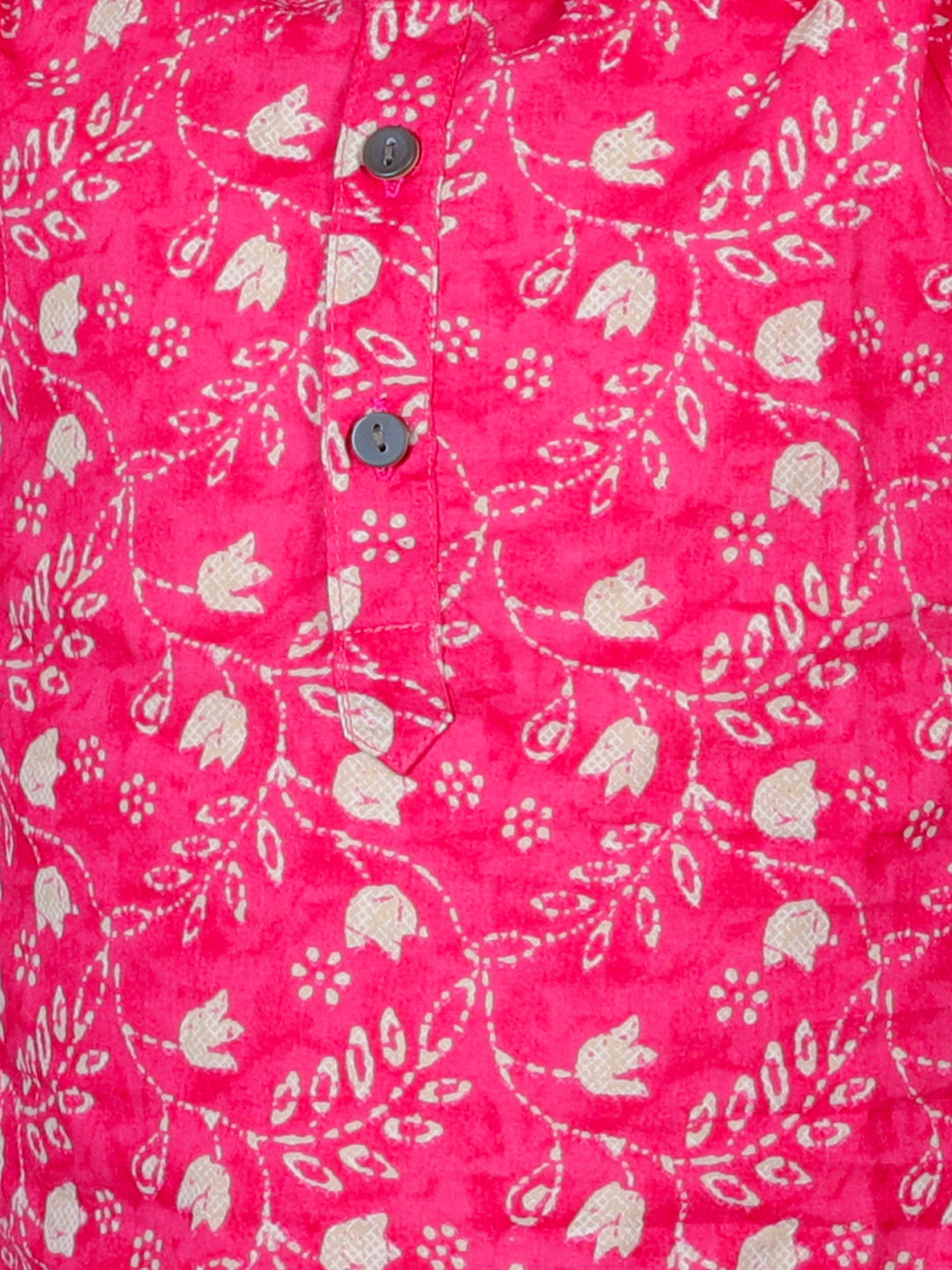 Anuttara Pink Cotton Blend Straight Dhoti & Kurta Set_FJB1003