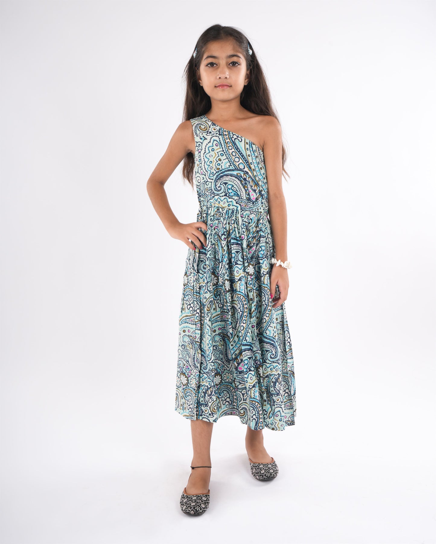Anuttara Turquoise Rayon Anarkali/Flared Anarkali/Flared Gown_FJG1025