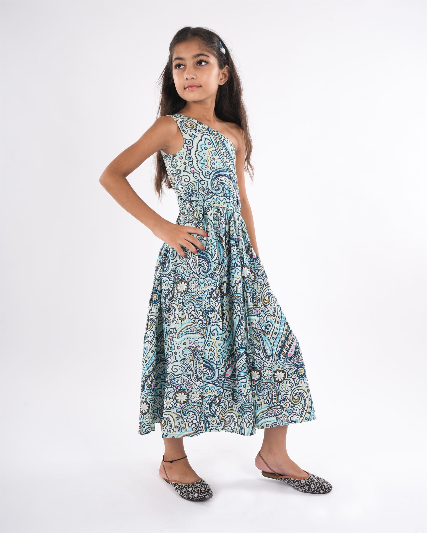 Anuttara Turquoise Rayon Anarkali/Flared Anarkali/Flared Gown_FJG1025