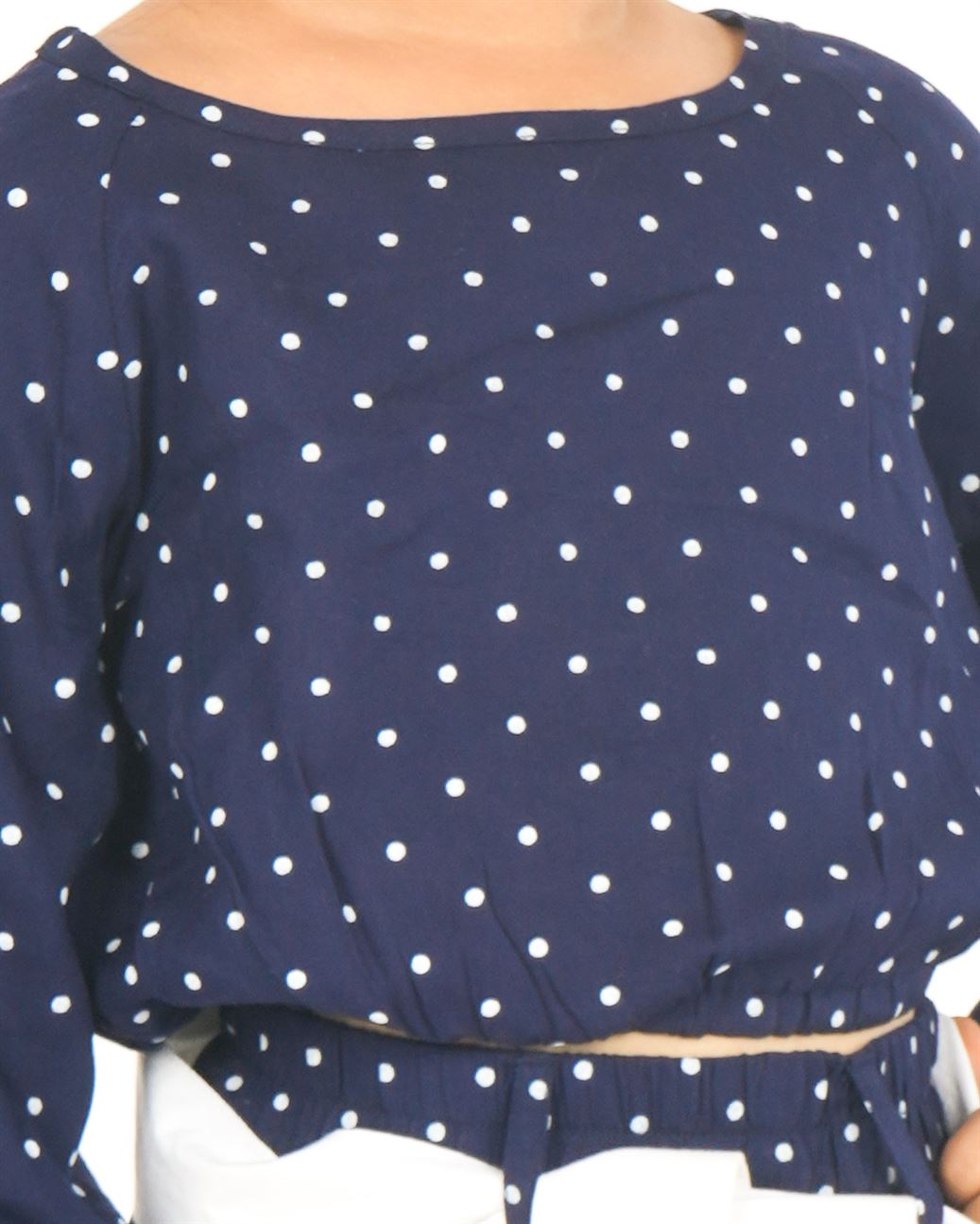 Anuttara Navy Blue Rayon Straight Co Ords Set_FJG1036