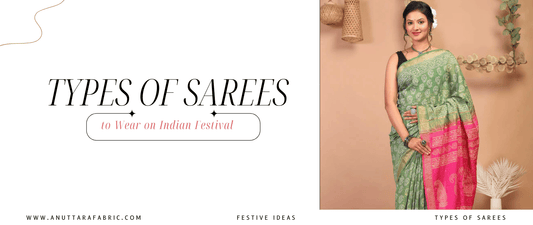 types of sarees to wear on Indian Festivals