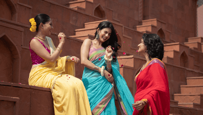Jaipur Print Cotton Saree Styling Tips for Office & Everyday Wear