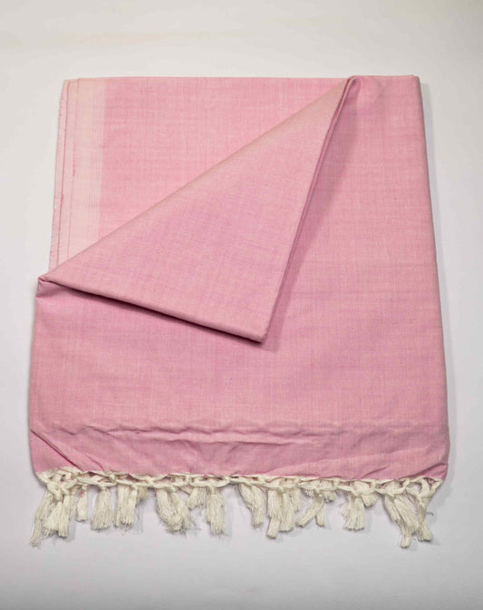 Cotton Staple Pink Dull Chadar