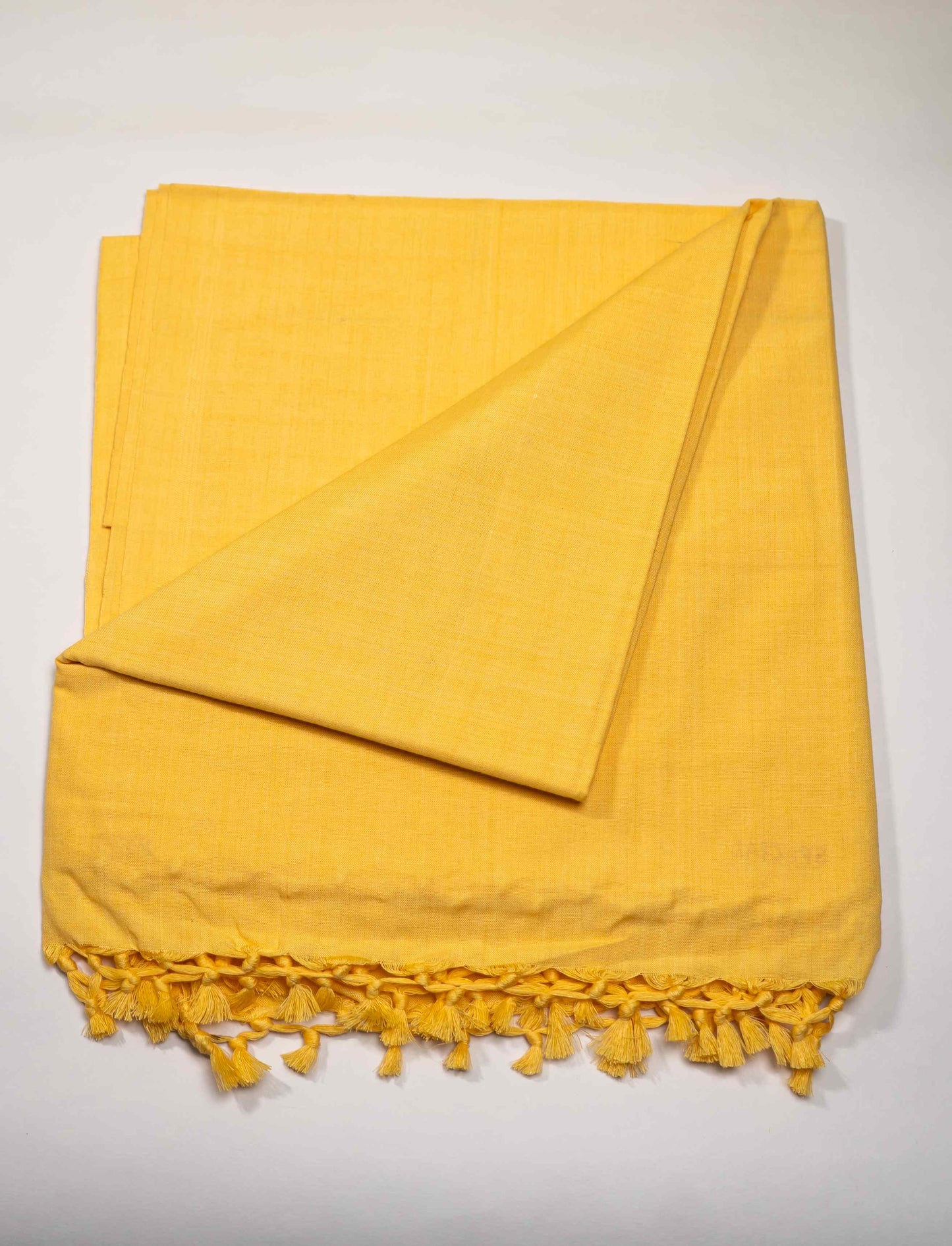 Cotton Staple Yellow Dull Chadar