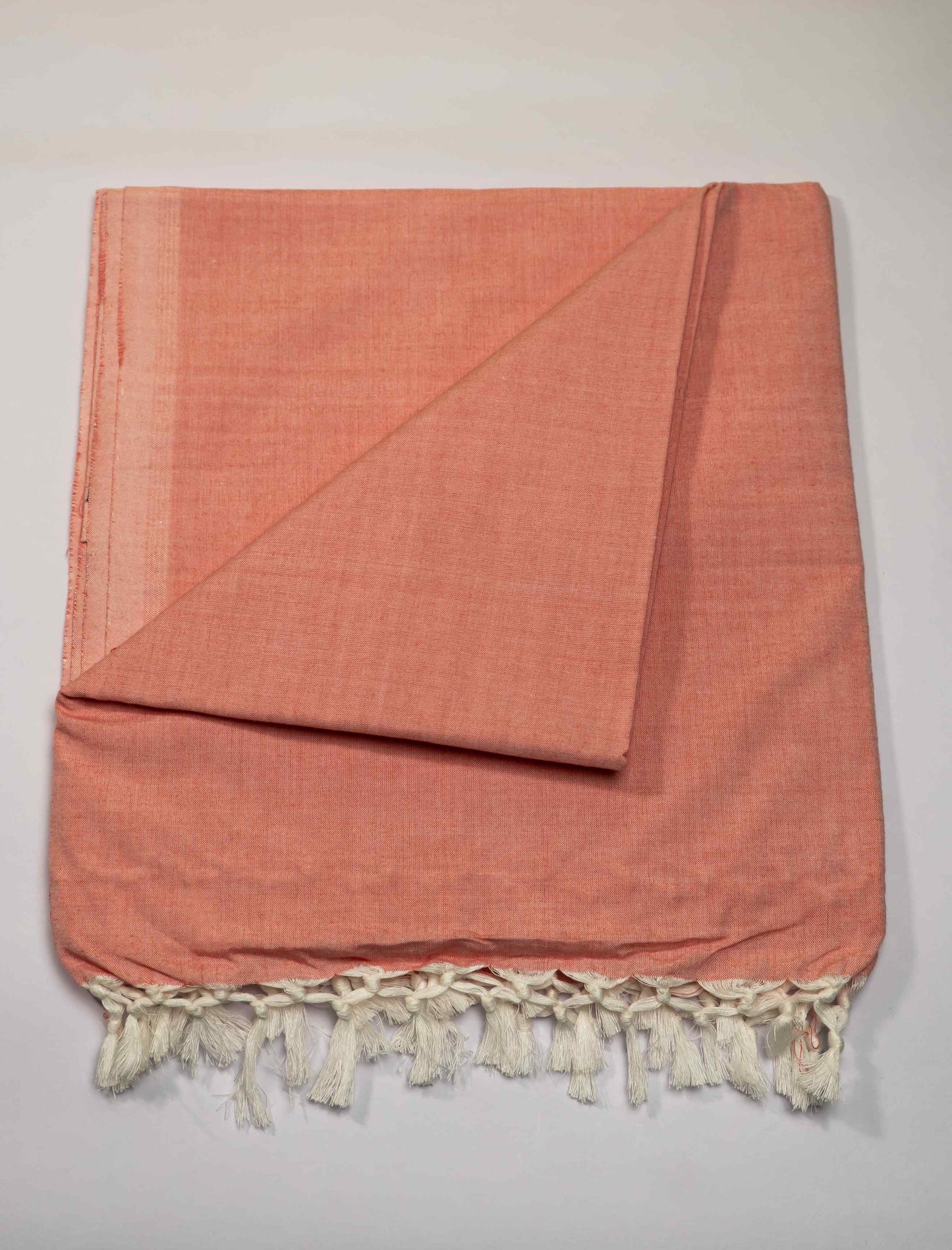 Cotton Staple Peach Dull Chadar