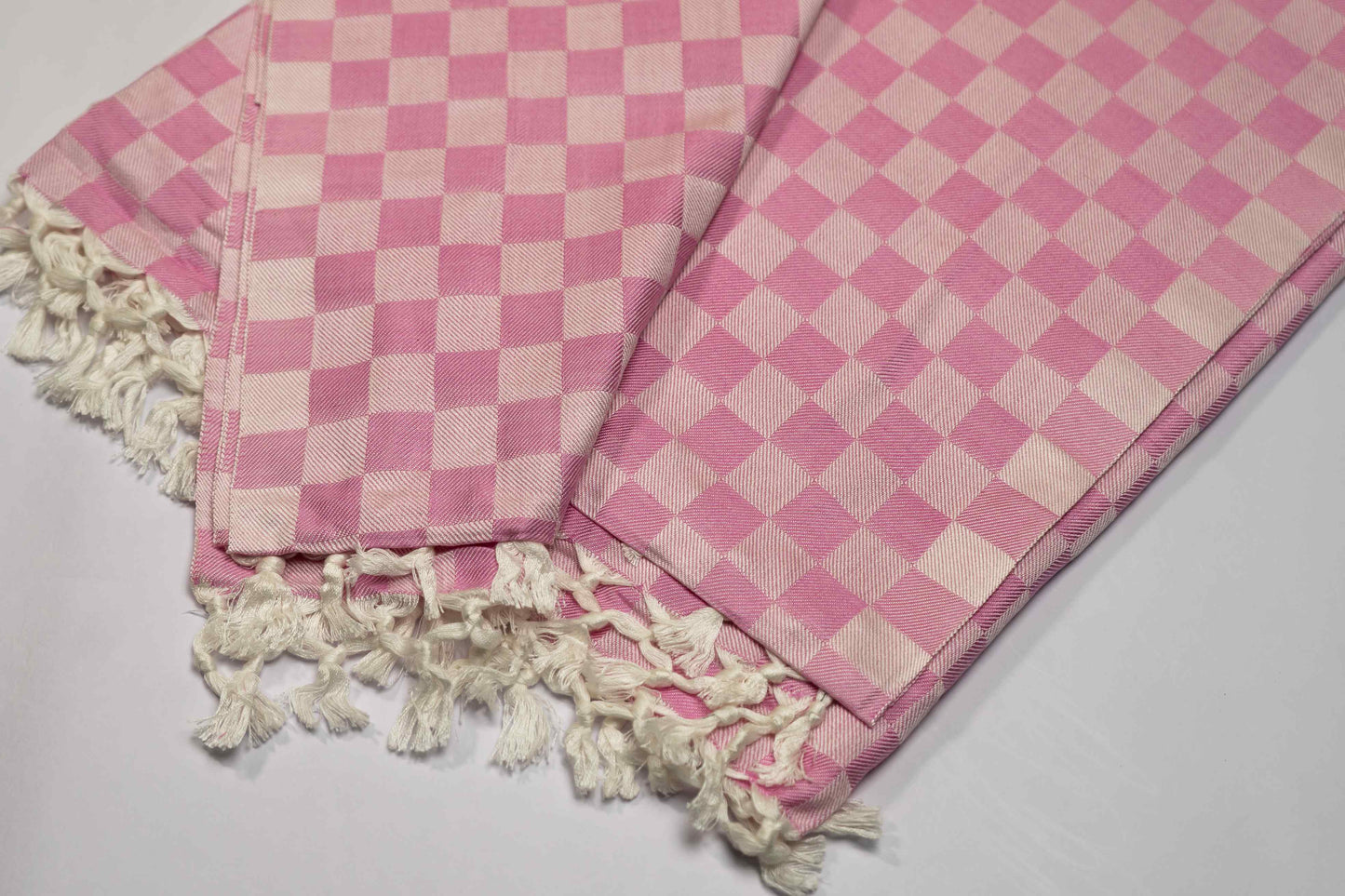 Cotton Staple Pink Dull Chadar