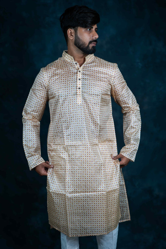 Ethnic Malmal Cotton Kurta Printed (MultiColor)