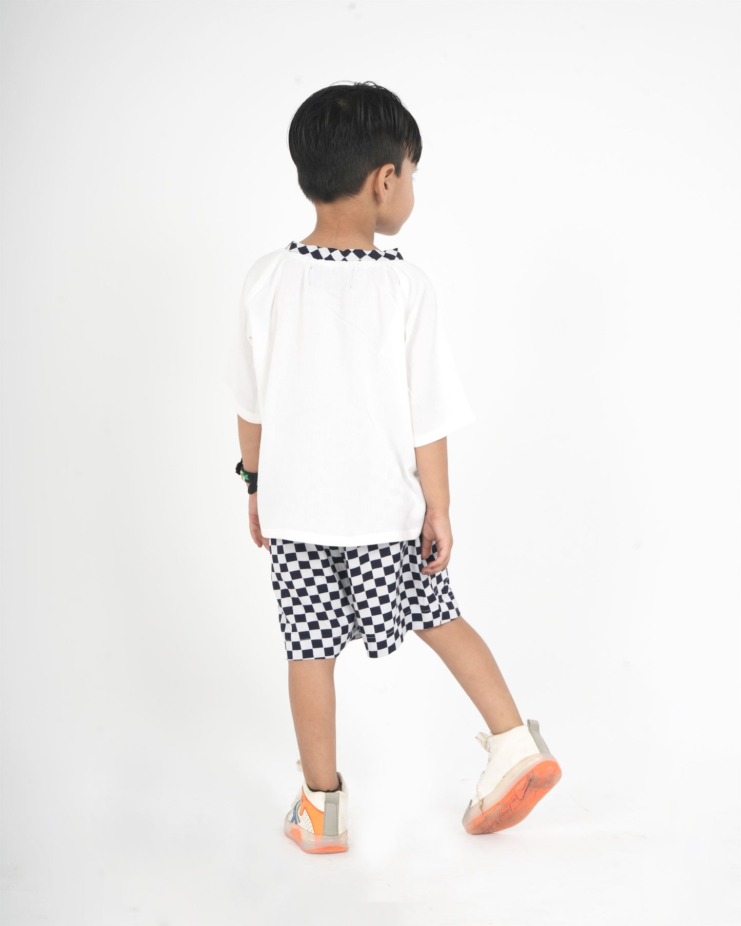 Boys Rayon Straight T-Shirt & Short Pant Set