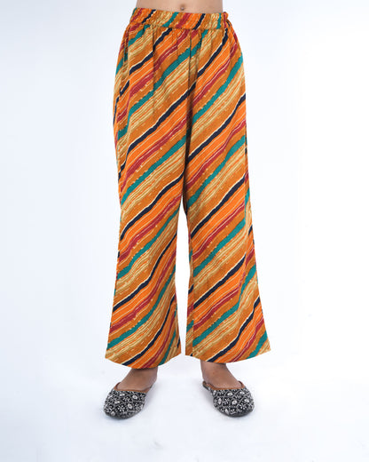 Anuttara Mustard Pure Cotton Straight Co Ords Set_FJG1029