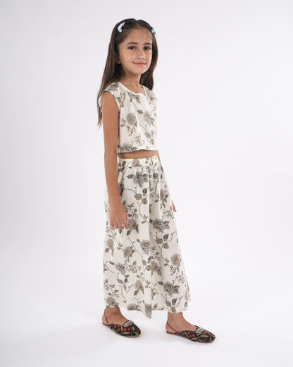 Anuttara White Pure Cotton Straight Co Ords Set_FJG1034